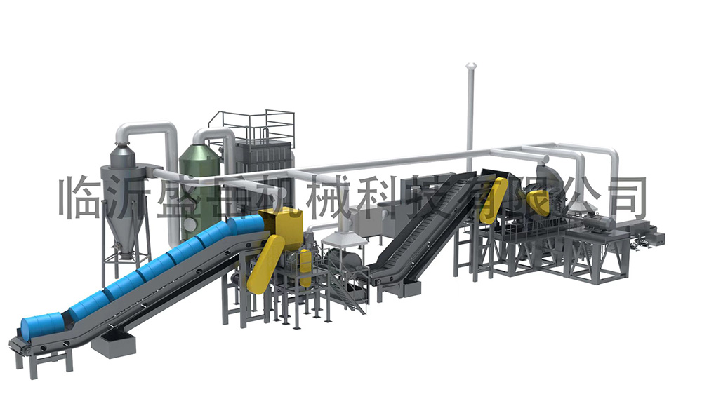 金屬回收生產(chǎn)線